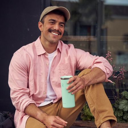 Hydro Flask All around Tumbler Θερμός Ανοξείδωτο 355ml  Capri Blue |  στο MrBag.gr