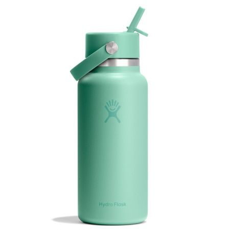 Hydro Flask Wide Flex Μπουκάλι Θερμός Ανοξείδωτο 946ml με Καλαμάκι και Λαβή Mermaid Green |  στο MrBag.gr