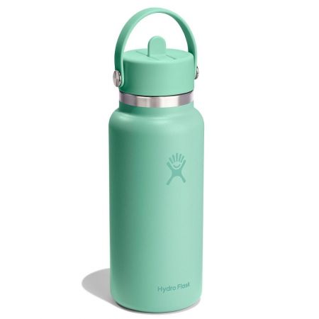 Hydro Flask Wide Flex Μπουκάλι Θερμός Ανοξείδωτο 946ml με Καλαμάκι και Λαβή Mermaid Green |  στο MrBag.gr
